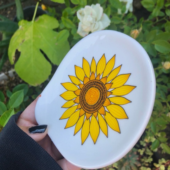 MCM 70s sunflower tray - Picture 4 of 4